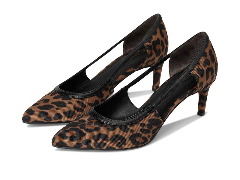 ライフストライド レディース シューズ ヒール LifeStride Alma Pump Shoes Brown Leopard ブラウン|ReVida 店
