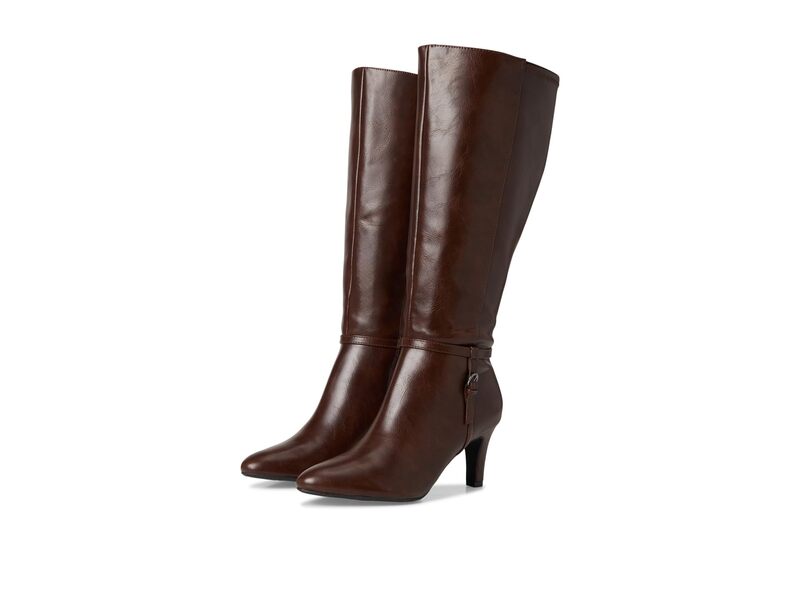 ライフストライド レディース シューズ ブーツ・レインブーツ LifeStride Galant Wide Calf Chestnut Brown ブラウン|ReVida 店