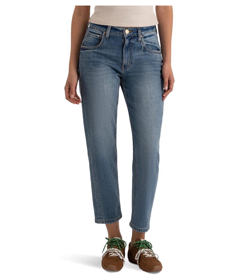 カットフロムザクロス レディース ボトムス デニムパンツ ストレート アンクル KUT from the Kloth Kit High-rise Baggy Ankle Straight Leg Ahead