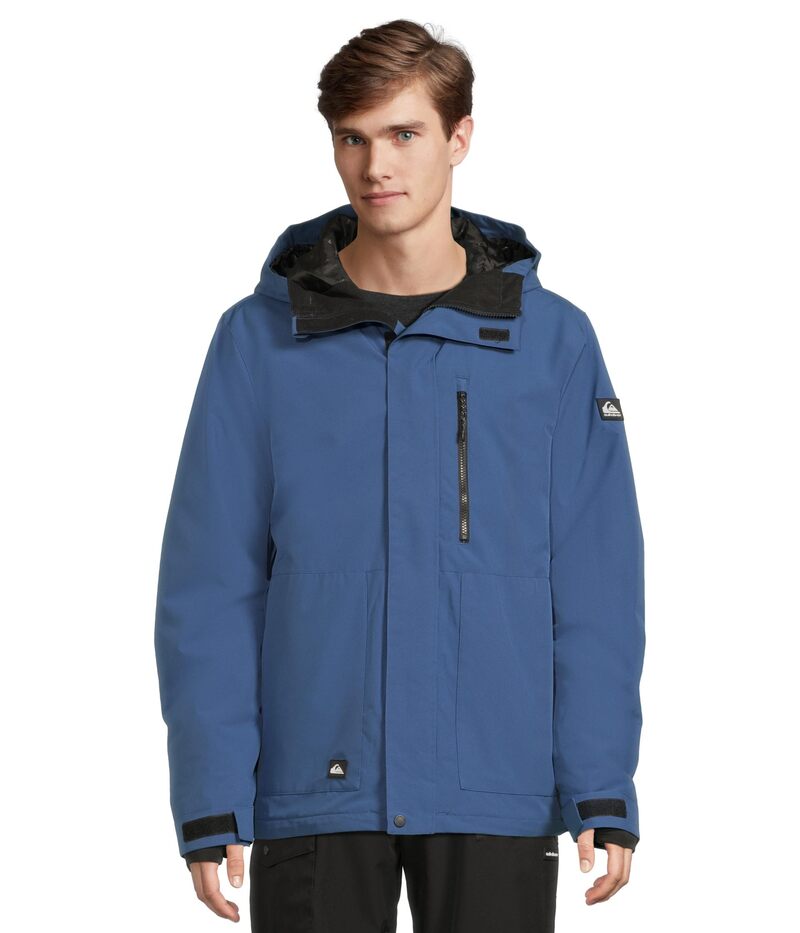 クイックシルバー メンズ アウター コート ジャケット Quiksilver Mission Solid Snow Jacketrue Navy ネイビー
