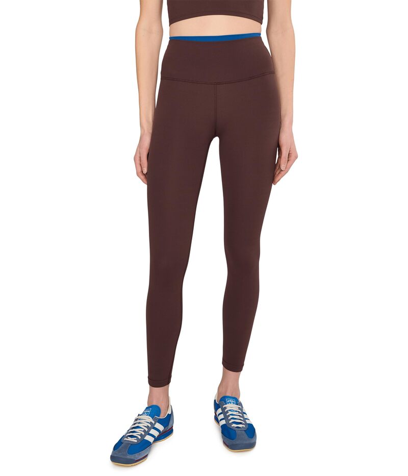 スピリッツフィフティファイブ レディース ボトムス カジュアルパンツ レギンス ハイウエスト Splits59 Dual High-Waist Airweight 7/8 Leggings Dark Chocolate/Classic Blue ブルー｜ReVida 店