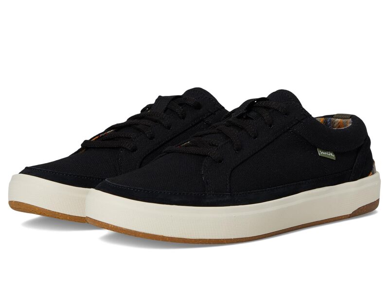 サヌーク メンズ シューズ スニーカー Sanuk Street Seeker Lite Black 黒いこと