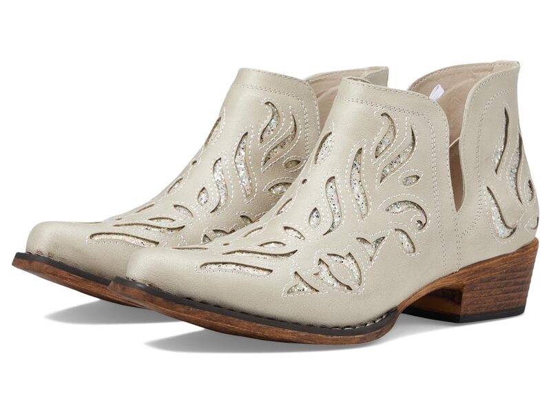 ローパー レディース シューズ ブーツ・レインブーツ Roper Ava Glitz White ホワイト