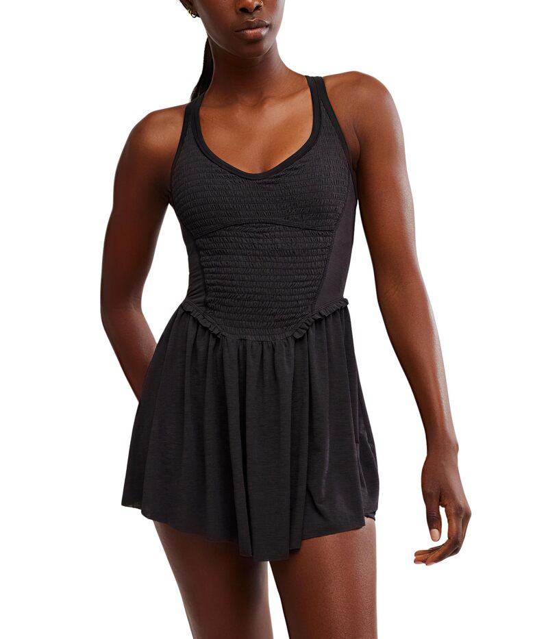 フリーピープル レディース トップス ワンピース FP Movement Smockin Hot Dress Black ブラック