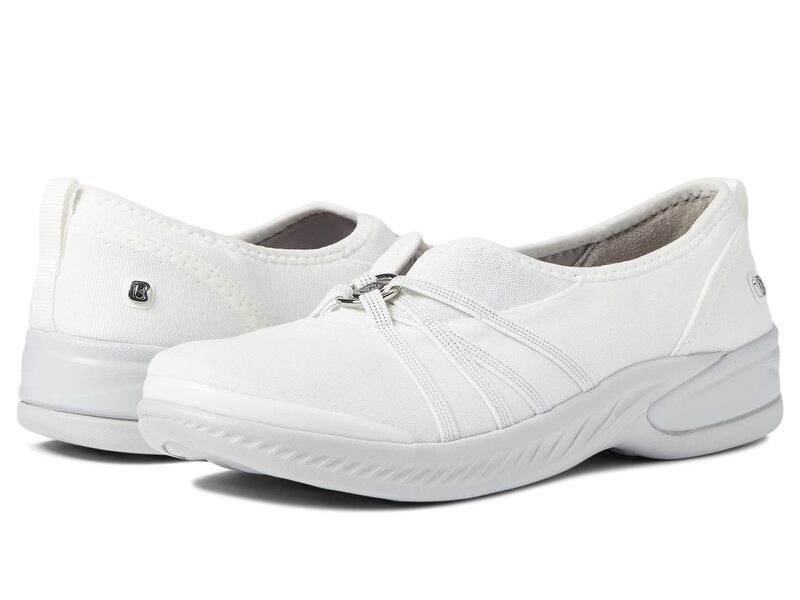 ビジーズ レディース シューズ スニーカー Bzees Niche Bright White Fabric 白いこと 靴-スニーカー-レディース靴