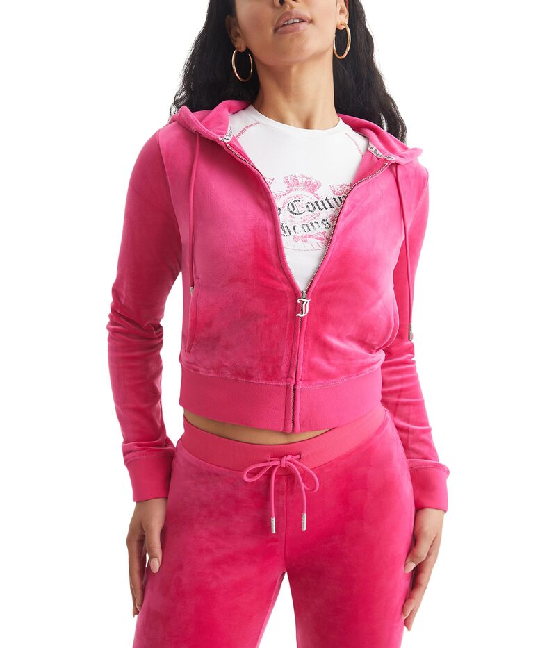 ジューシークチュール レディース アウター パーカー・スウェット Juicy Couture Bling Hoodie Free Love