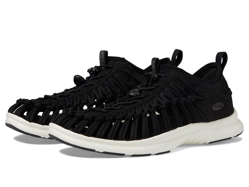 キーン メンズ シューズ サンダル KEEN Uneek O3 Black/Star White ホワイト