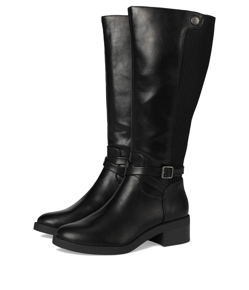 ライフストライド レディース シューズ ブーツ・レインブーツ LifeStride Brittany Mid Shaft Boots Black Wide Calf ブラック