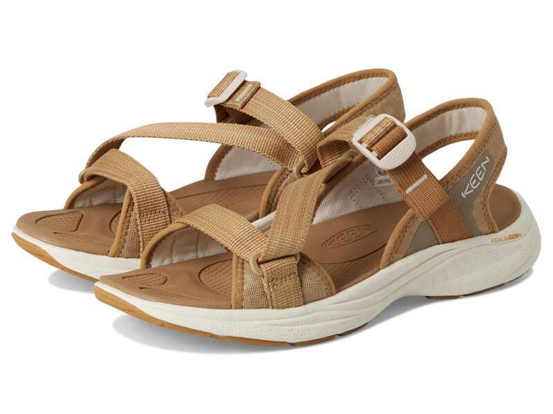 キーン レディース シューズ サンダル KEEN Leiki Open-Toe Sandals Chipmunk/Birch サンダル-靴