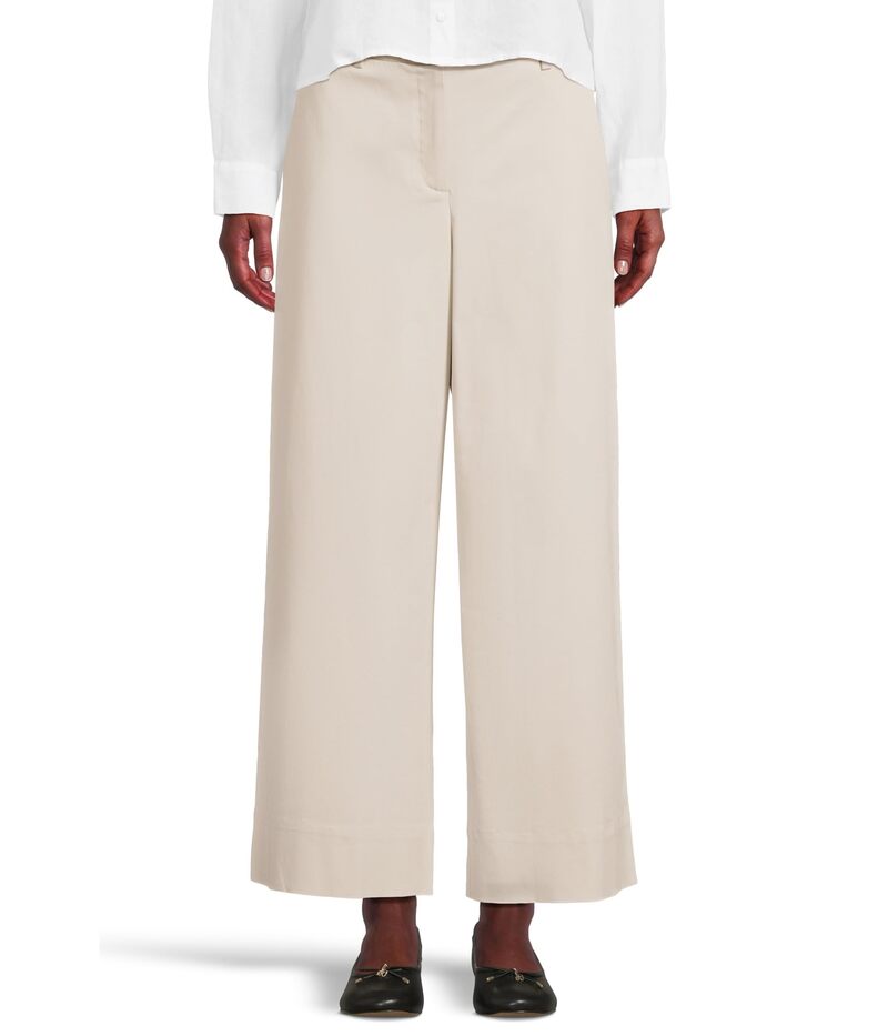エイリーンフィッシャー レディース ボトムス カジュアルパンツ アンクル Eileen Fisher Wide Ankle Trouser Chalk チョーク|ReVida 店