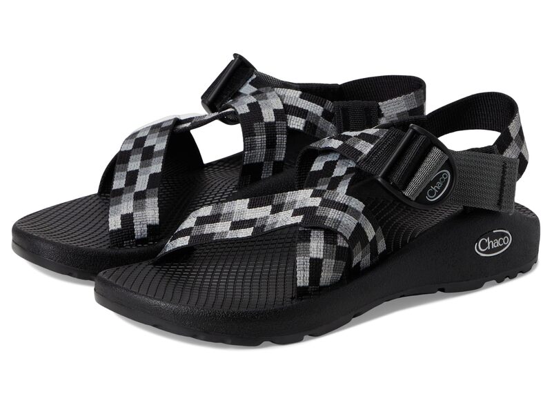 チャコ レディース シューズ サンダル Chaco Mega Z Classic Pixel Black/White ホワイト｜ReVida 店