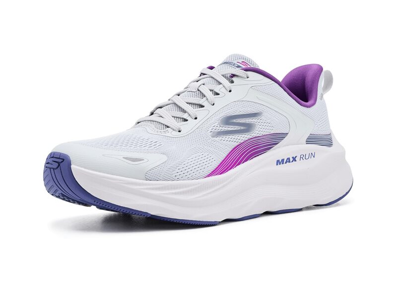スケッチャーズ レディース シューズ スニーカー SKECHERS Max Run Pacewave Gray グレー