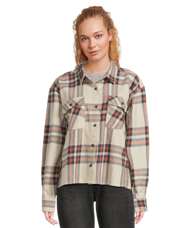 ソルティークルー レディース トップス シャツ Salty Crew Nomad Flannel Midnight Navy ネイビー