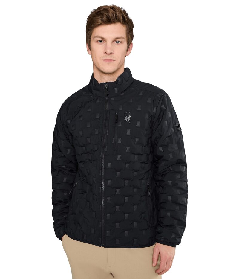 スパイダー メンズ アウター コート ダウン ジャケット Spyder Zenith Down Jacket Black ブラック