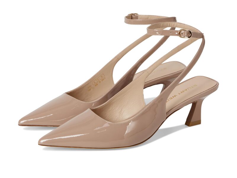 スチュアート ワイツマン レディース シューズ 踵 Stuart Weitzman Vinnie 50 Strapump Fawn