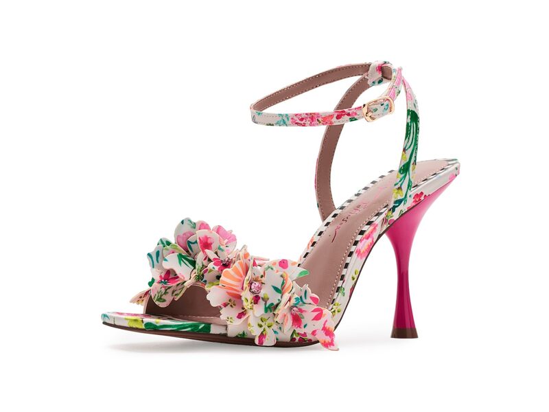 ブルーバイベトシージョンソン レディース シューズ 踵 Blue by Betsey Johnson Hilley Natural Floral Multi マルチ色つや