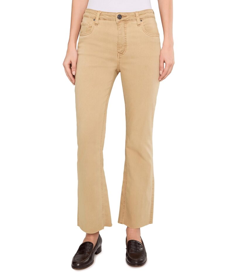 カットフロムザクロス レディース ボトムス カジュアルパンツ アンクル KUT from the Kloth Kelsey High-Rise Fab Ankle Flare in Biscotti｜ReVida 店