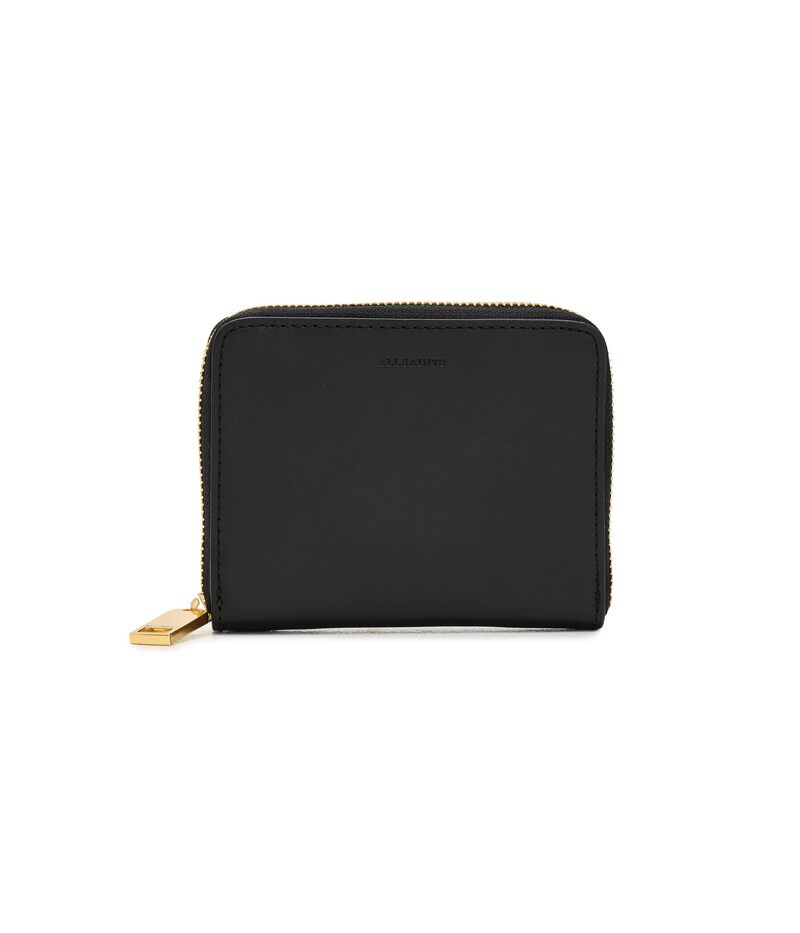 オールセインツ レディース 付属品 紙入れ AllSaints Lena Hex Zip Wallet Black 黒いこと