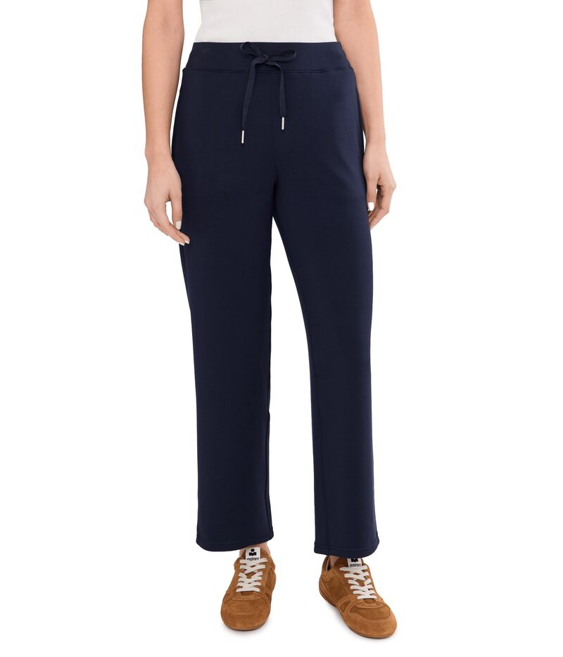 エリオットローレン レディース ボトムス カジュアルパンツ Elliott Lauren Comfort Zonelastic Waist Pull-on Pants With Drawstring Detail Navy ネイビー