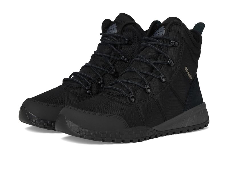 コロンビア メンズ シューズ ブーツ・レインブーツ Columbia Fairbanks Omni-Heat Black/Titanium II ブラック