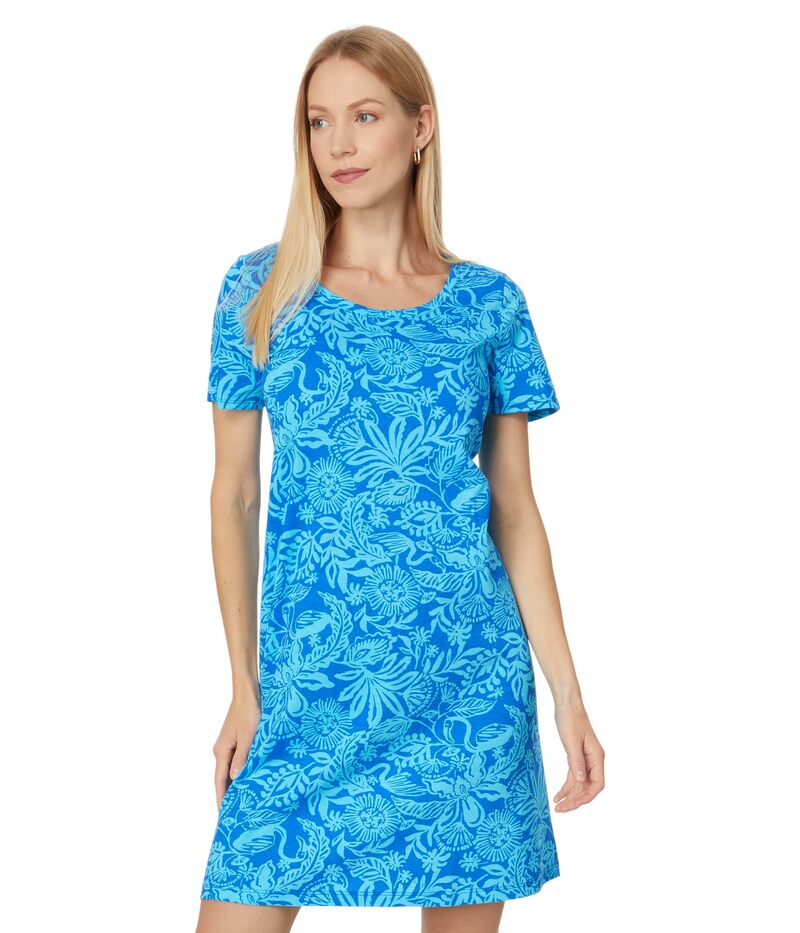 リリーピュリッツァー レディース トップス ワンピース Lilly Pulitzer Cody Dress Martinique Blue Jungle Oasis ブルー