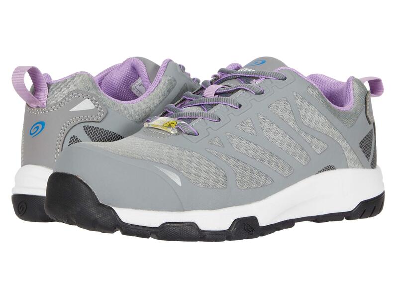 ナウティルスセーフティ レディース シューズ スニーカー Nautilusafety Footwear Velocity Grey Carbon Toe SD10 - 2489 Grey グレー