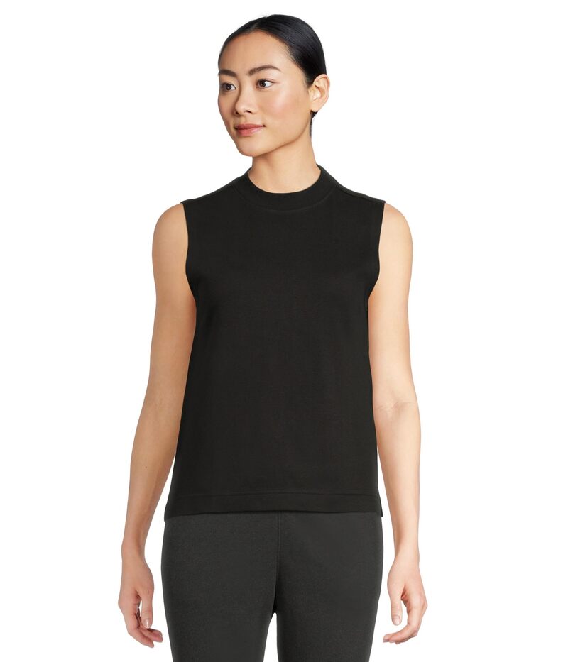 パクト レディース トップス シャツ モックネック PACT Airplane Mock Neck Shell Black 1 ブラック