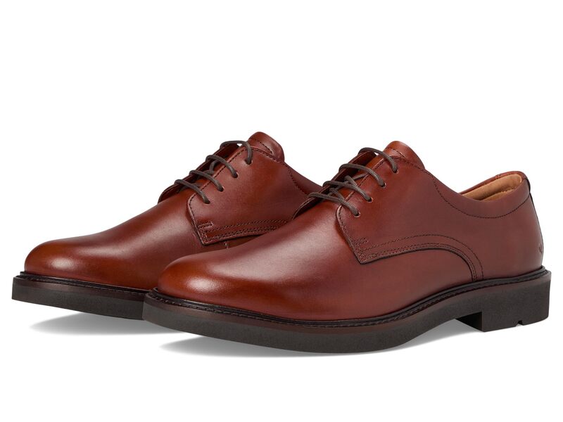 残響音 メンズ シューズ オックスフォード ECCO London Oxford Cognac