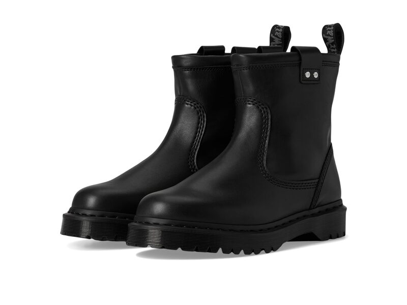 ドクターマーチン メンズ シューズ ブーツ・レインブーツ レザー Dr. Martens Anistone Lo Leather Boots Black ブラック