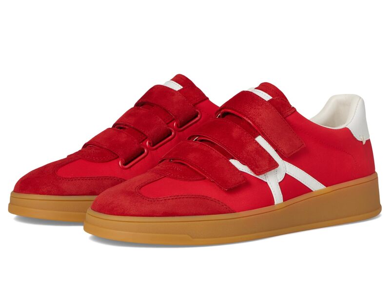 ヴェロニカ ベアード レディース シューズ スニーカー Veronica Beard Reagan Sneakers Poppy Red Suede レッド