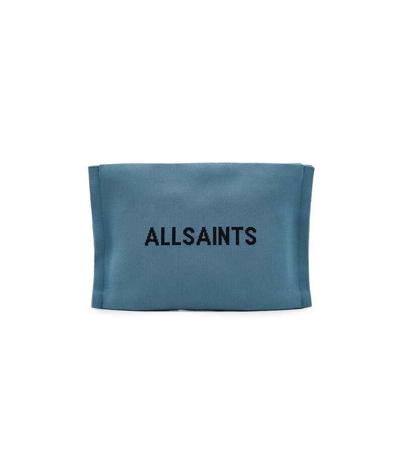 オールセインツ レディース バッグ AllSaints Izzy Clutch Steel Blue ブルー