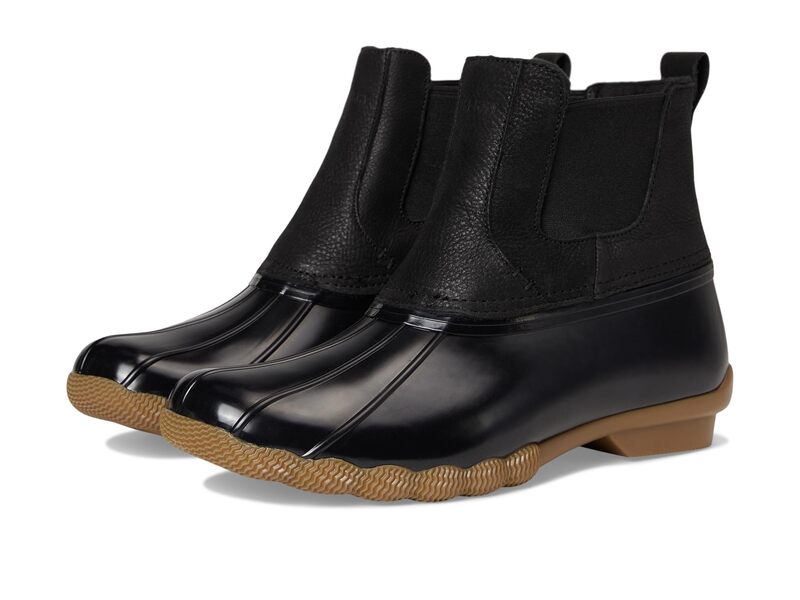 スペリー レディース シューズ ブーツ・レインブーツ Sperry Saltwater Ch Black 黒いこと