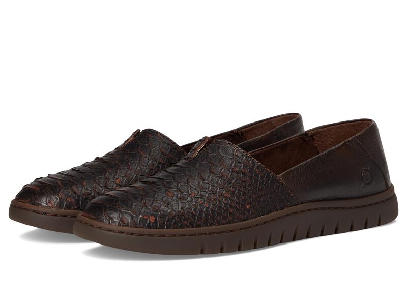 ボーン レディース シューズ 踵 Born Sebra II Brown (T. Moro) 赤銅色