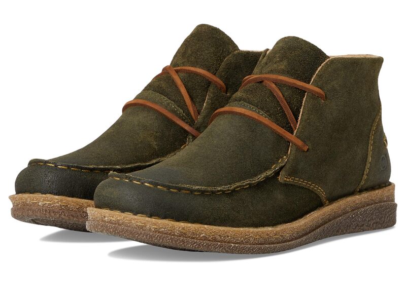 ボーン レディース シューズ スニーカー Born Analia Green (Olive) 緑であること