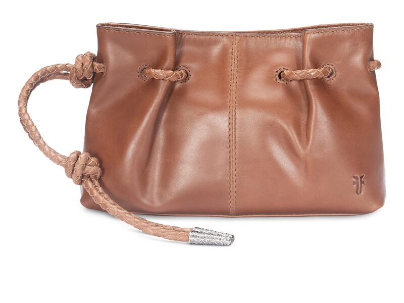 フライ レディース バッグ Frye Caroline Wristlet Clutch Cognac