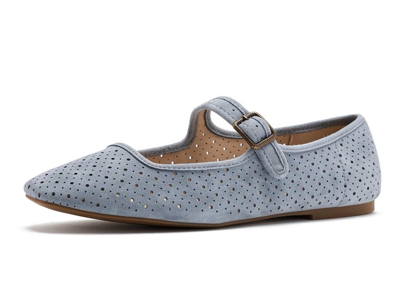 ラッキーブランド レディース シューズ サンダル Lucky Brand Tannyr Perforated Sandal French Grey グレー|ReVida 店