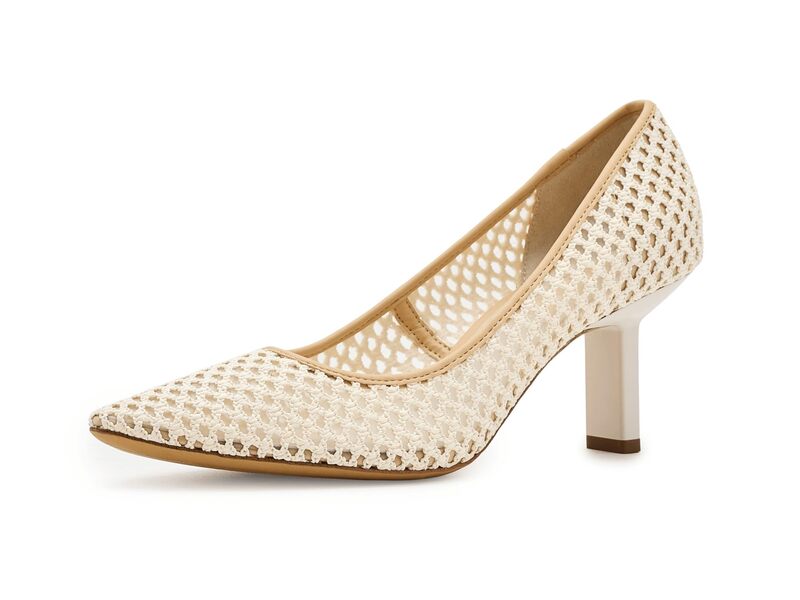 フランコサルト レディース シューズ ヒール Franco Sarto Julissa Off-white Woven Faux Raffia オフホワイト