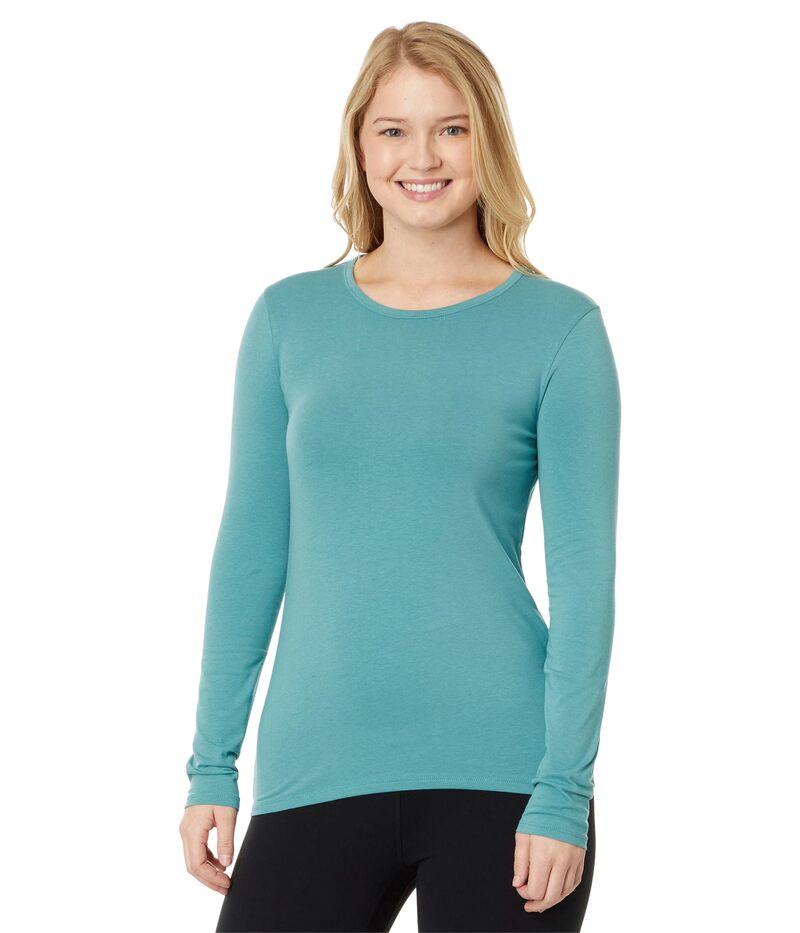 タスクパフォーマンス レディース トップス シャツ クルーネック tasc Performance Nola II Long Sleeve Crew Neck Tee Lagoon