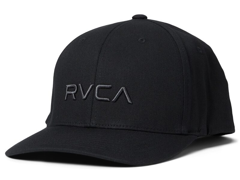 ルーカ メンズ アクセサリー 帽子 RVCA Flex Fit Black ブラック