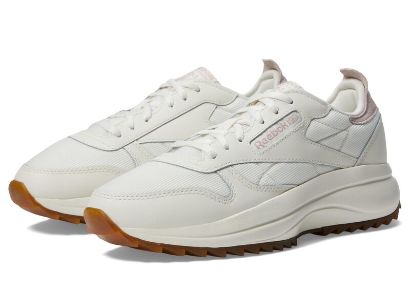 リーボック レディース シューズ スニーカー なめし革 Reebok Lifestyle Classic Leather SP Extra Chalk/Lilac/Gum 車輪止め