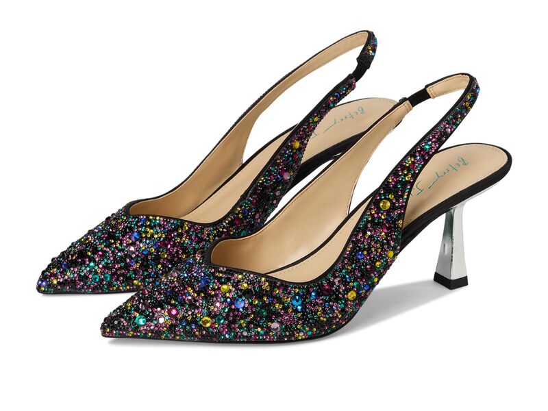 ブルーバイベトシージョンソン レディース シューズ スリッポン・ローファー Blue by Betsey Johnson Clark Black Multi 黒いこと レディース靴-ローファー