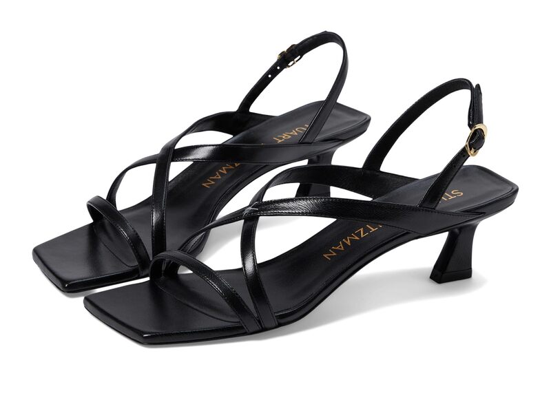 スチュアート ワイツマン レディース シューズ ヒール サンダル Stuart Weitzman Oasis 50 Slingback Sandal Black ブラック