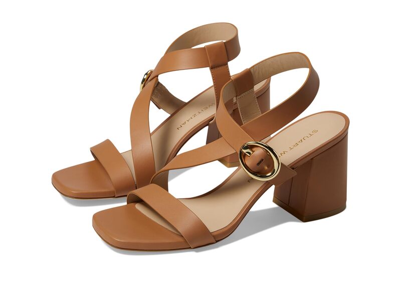スチュアート ワイツマン レディース シューズ 踵 サンダル Stuart Weitzman Benni 75 Sandal Tan タン