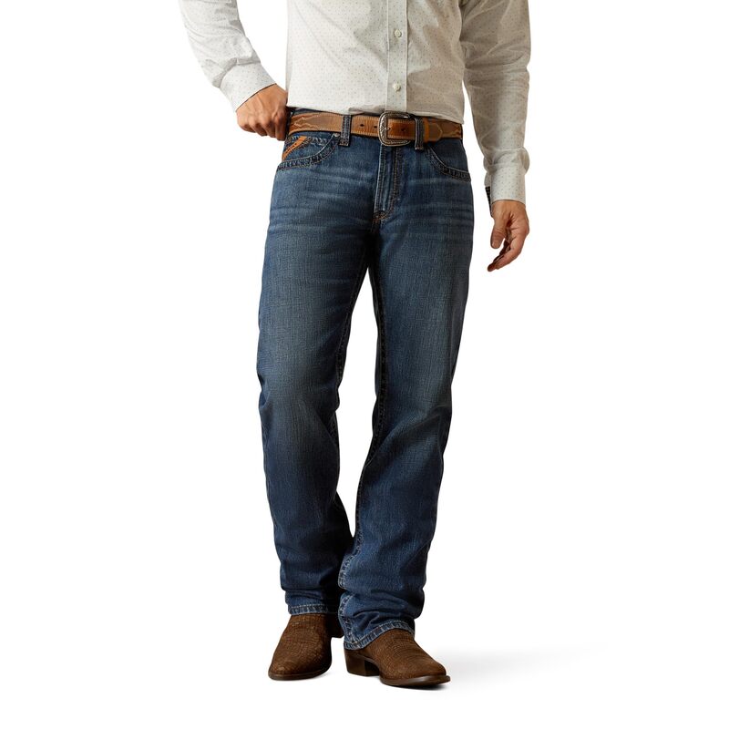 アリアト メンズ ボトムス デニムパンツ Ariat M5 Straight Romeo Straight Newton