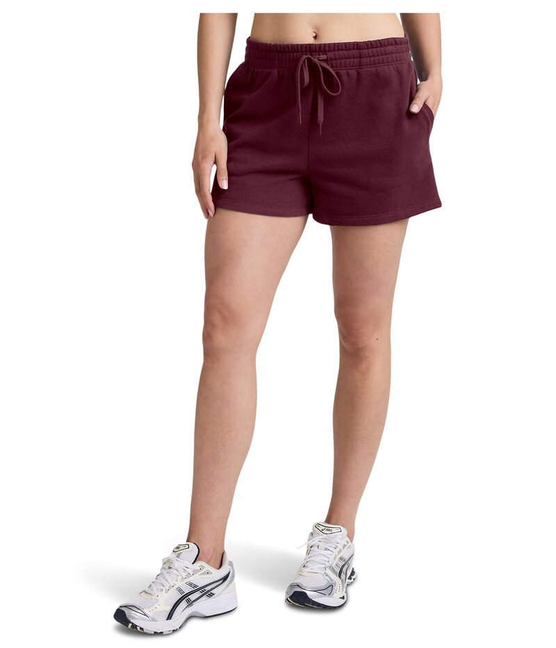 ビヨンドヨガ レディース ボトムス ハーフパンツ・ショーツ ショートパンツ フリース Beyond Yoga Luxefleece Sweatshorts Dark Cherry