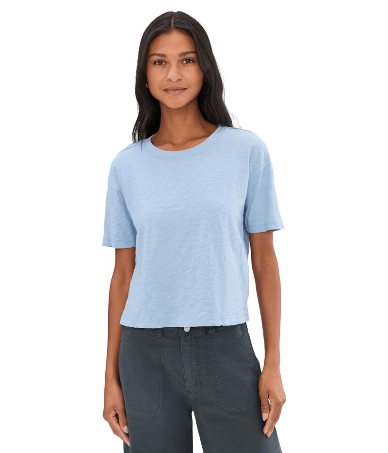 モッドドック レディース トップス シャツ クルーネック Mod-o-doc Shrunken Boxy Crew Neck Short Sleeve Tee Frost