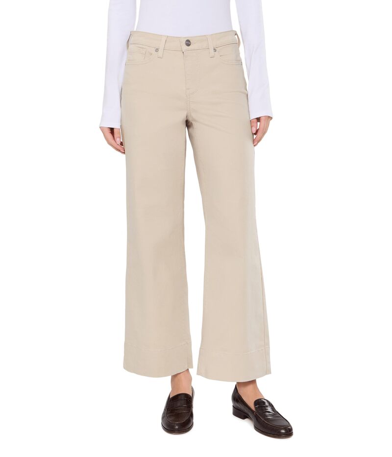 エヌワイディージェイ レディース ボトムス デニムパンツ ワイドレッグ アンクル ジーンズ NYDJ Teresa Wide Leg Ankle Jeans Feather