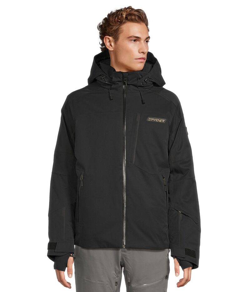 スパイダー メンズ アウター コート ジャケット Spyder Leader Jacket Black1