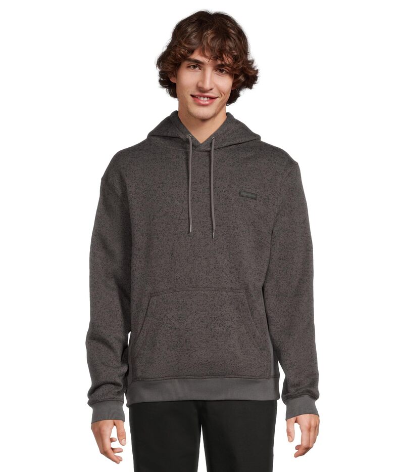クイックシルバー メンズ アウター パーカー・スウェット Quiksilver Keller Hoodie Black Heather ブラック