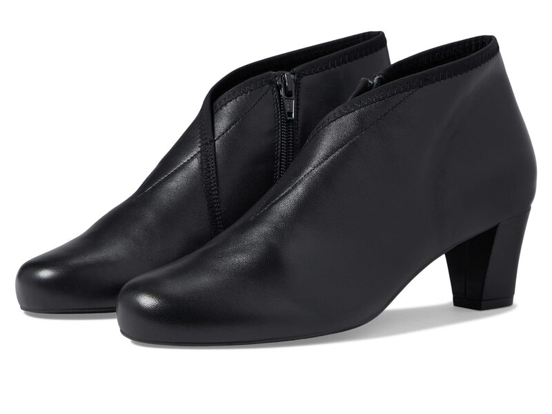 ダイビッドテイト レディース シューズ ブーツ・レインブーツ David Tate Anna Black Lambskin ブラック